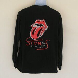 ROLLING STONES Upstaging Tee, L, Long sleeve, 2002